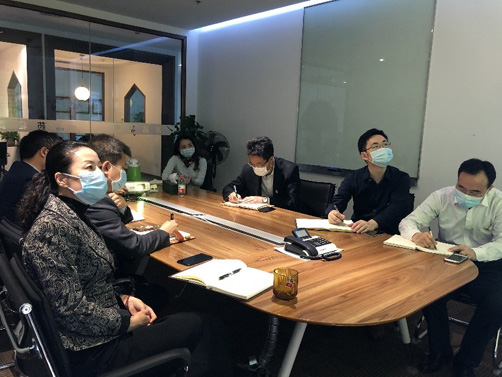 租賃黨支部組織召開 “清風四月，廉潔從業文化月”黨小組會議